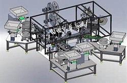Machine layout using Autodesk Inventor Professional