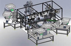 Machine layout using Autodesk Inventor Professional