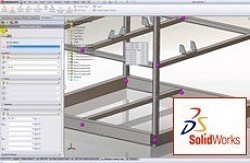 We do parametric structural detailing and analysis in Solidworks