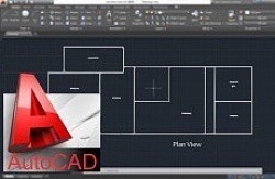 House plan made in AutoCAD