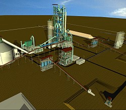 Autodesk Plant 3D plant rendering