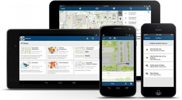 Tablet and smartphone GIS